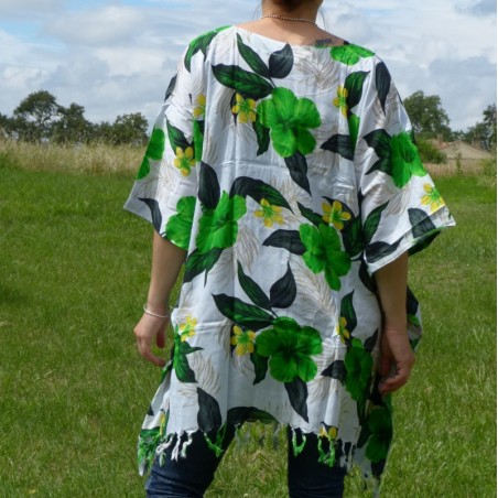 Tunique hawaïenne marbel