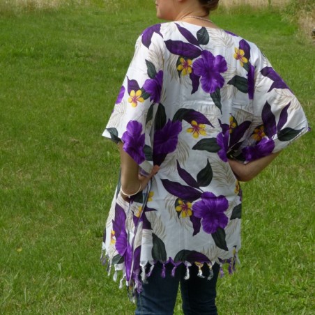 Tunique hawaïenne marbel