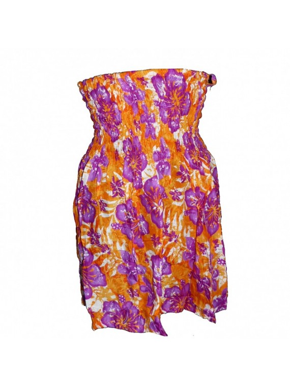 robe jungle multicolor enfant