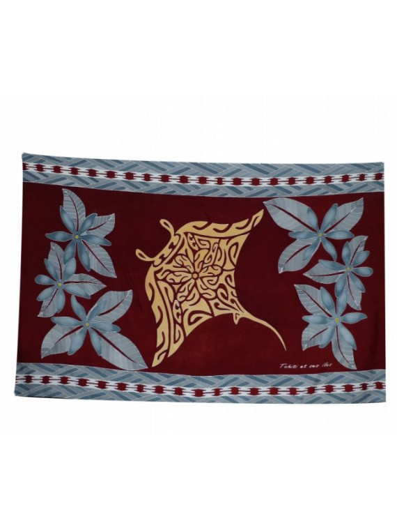 Paréos Tatouage Raie Manta