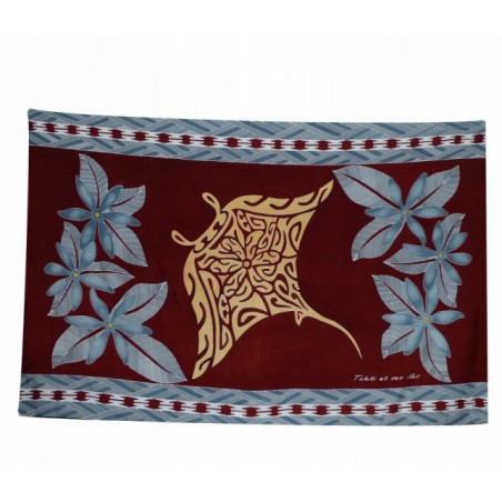 Paréos Tatouage Raie Manta