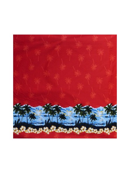 Tissu coton PALM BEACH