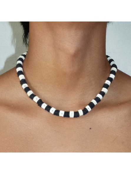 COLLIER SURF noir épais