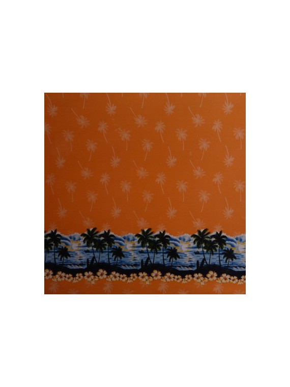 Tissu coton PALM BEACH