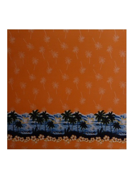 Tissu coton PALM BEACH