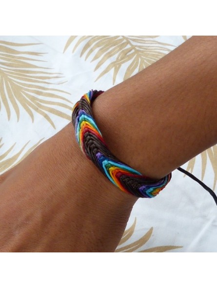 BRACELET ARC EN CIEL Noir