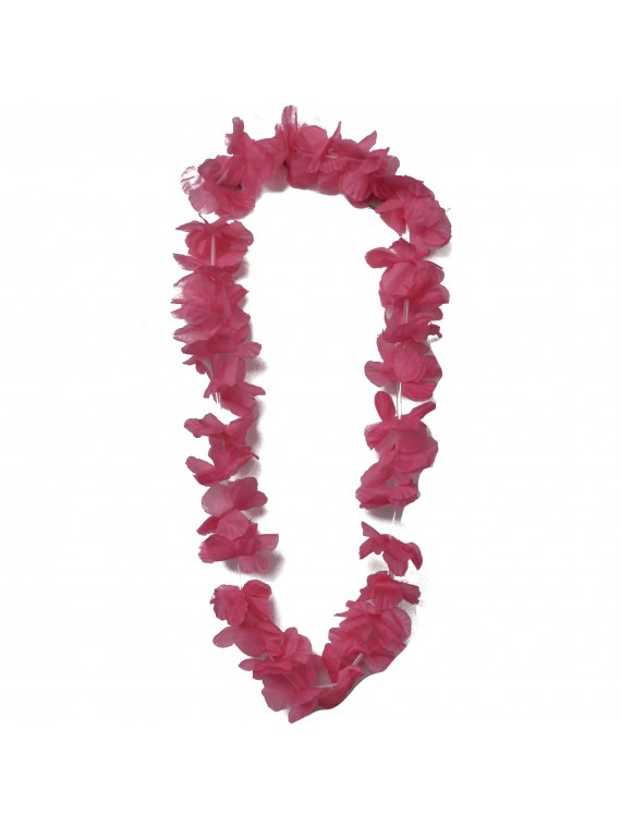 Par 100, Collier hawaïen de fleurs Honolulu - Violet