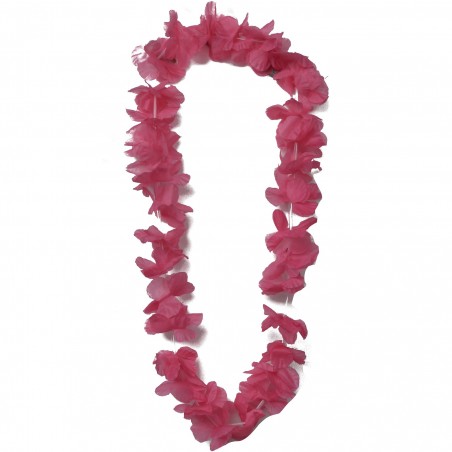 Par 100, Collier hawaïen de fleurs Honolulu - Violet