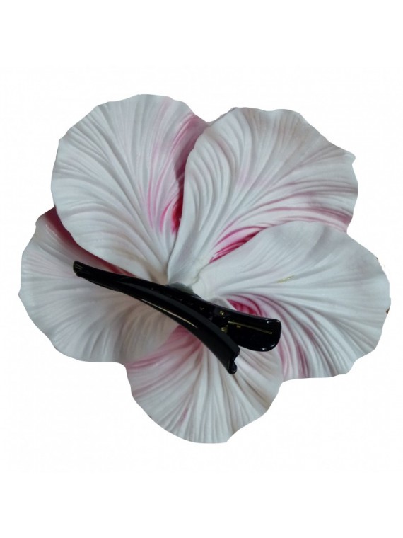 Très grosse barrette à cheveux Hibiscus