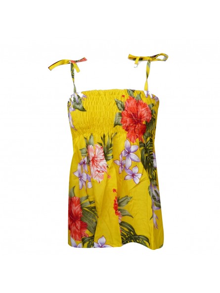 bustier froncé Hawaï vintage bustier froncé Hawaï vintage