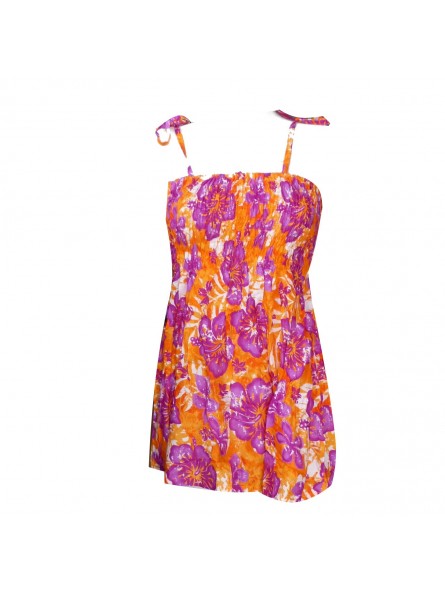 bustier froncé mille fleurs bustier froncé mille fleurs
