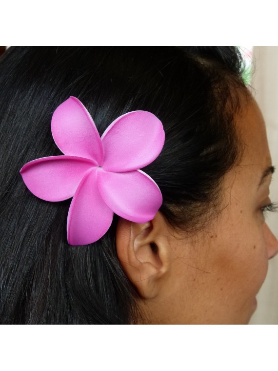 Barrette à cheveux frangipane