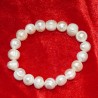 Bracelet en perle blanche