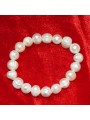 Bracelet en perle blanche