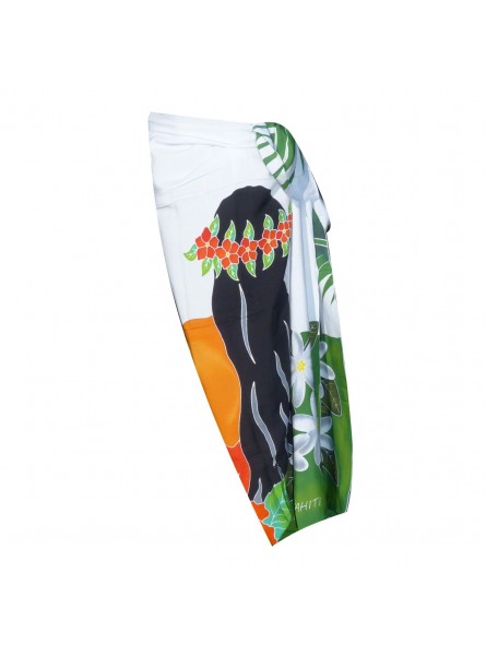 Paréos Vahiné sur la plage