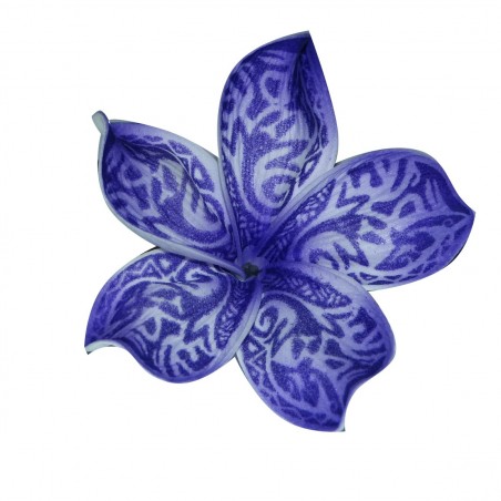 Barrette fleurs tatoué
