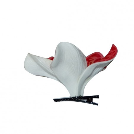 Barrette fleurs tatoué