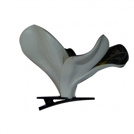 Barrette fleurs tatoué