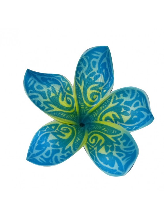 Barrette fleurs tatoué