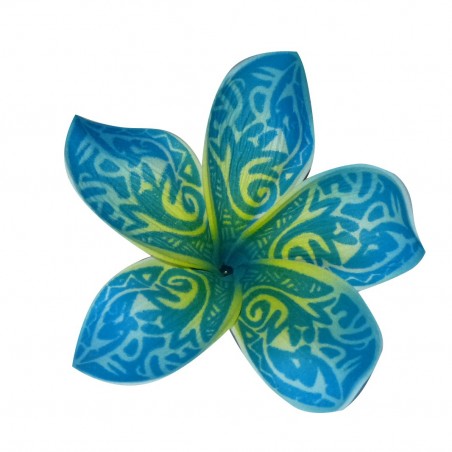 Barrette fleurs tatoué