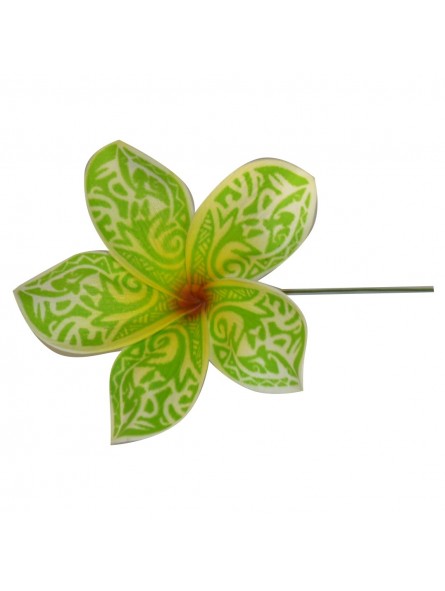 Pic fleur tatouée