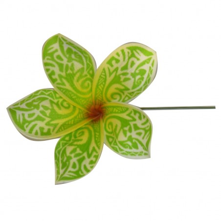 Pic fleur tatouée