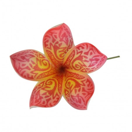 Pic fleur tatouée