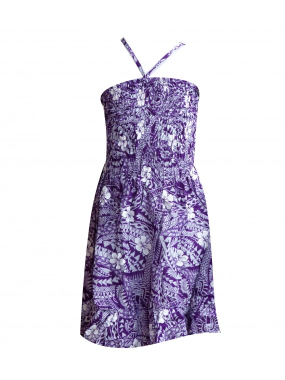 robe bustier enfant Polynesian tattoo