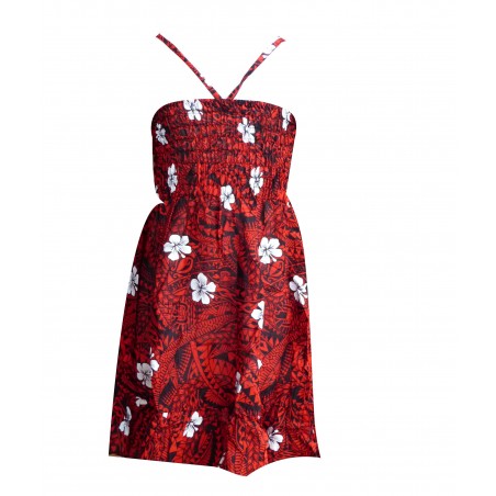 robe bustier enfant Polynesian tattoo