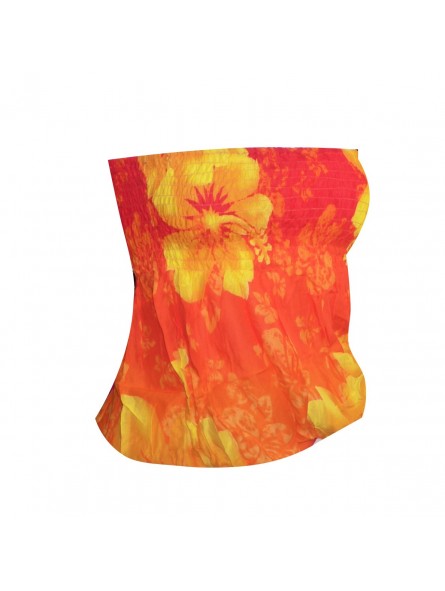 Bustier froncé femme Gauguin Hibiscus