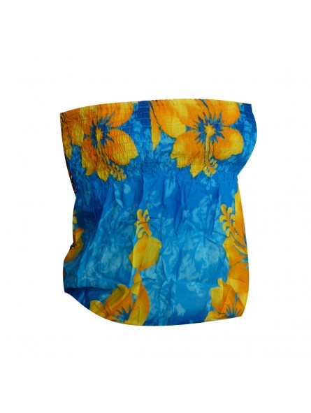 Bustier froncé femme Gauguin Hibiscus