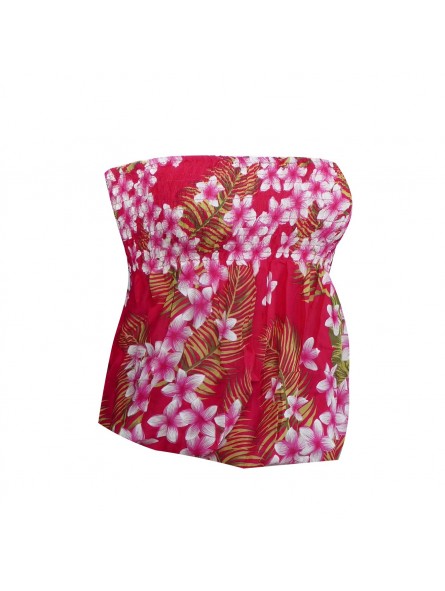 Bustier froncé femme Frangipane Forest