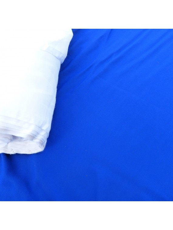 Tissu bleu marine fibrane uni