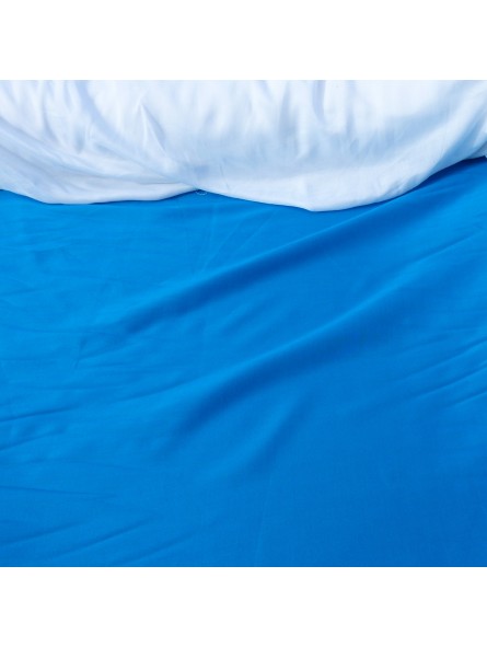 Tissu uni bleu claire fibrane