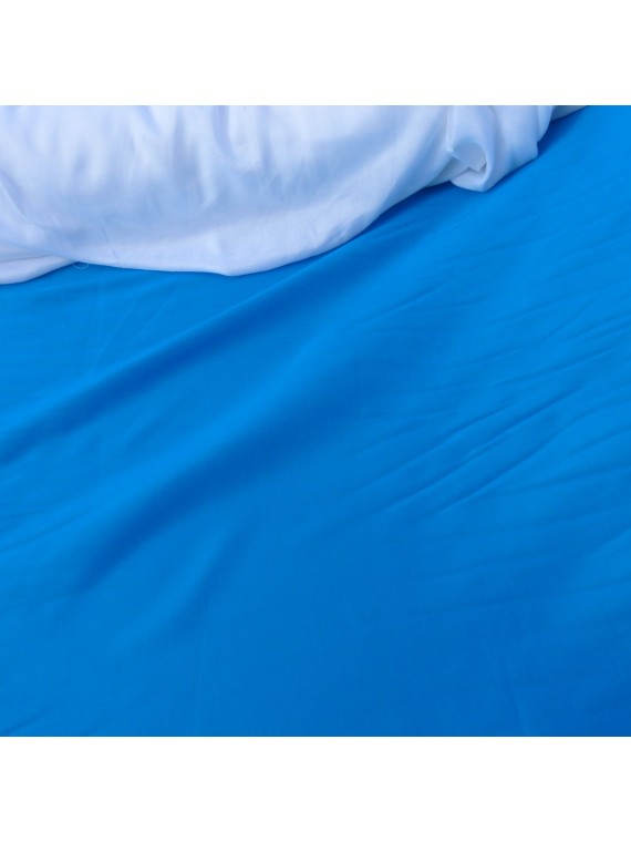Tissu uni bleu claire fibrane