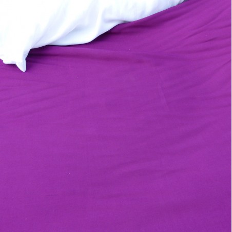 Tissu uni Violet fibrane
