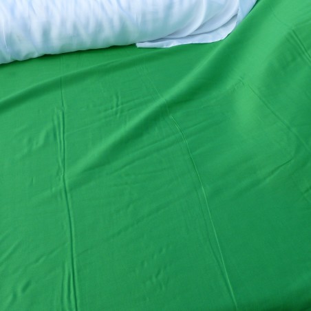 Tissu uni vert claire  fibrane