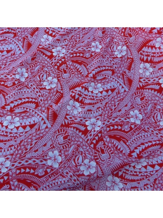 Tissu Polynésian Tatouage