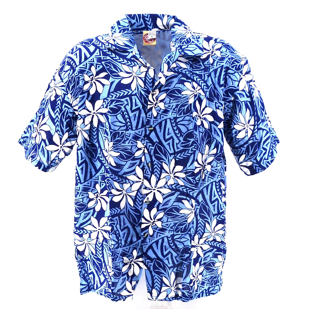 Chemise Hawaïenne violette motifs petite surf
