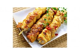 Brochette poulet gingembre